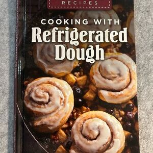 Cooking with Refrigerated Dough Cookbook - Brown/White Cover